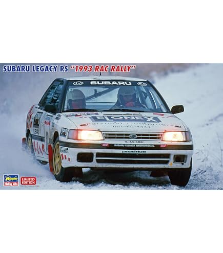 Amazon | ハセガワ 1/24 スバル レガシィRS 1991 スウェディッシュ